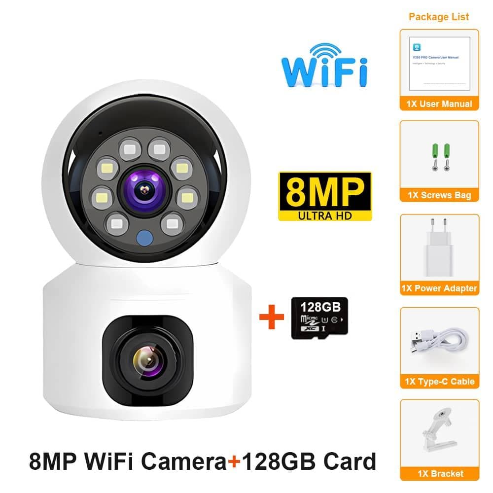 2-in-1 Dual Lens Mini Camera