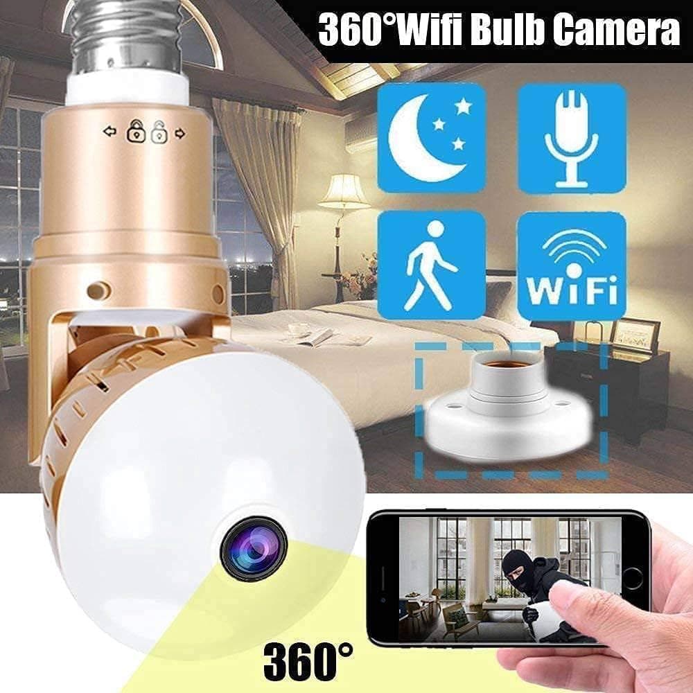 Light Bulb Camera E27
