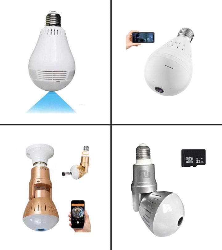 Light Bulb WiFi Camera
