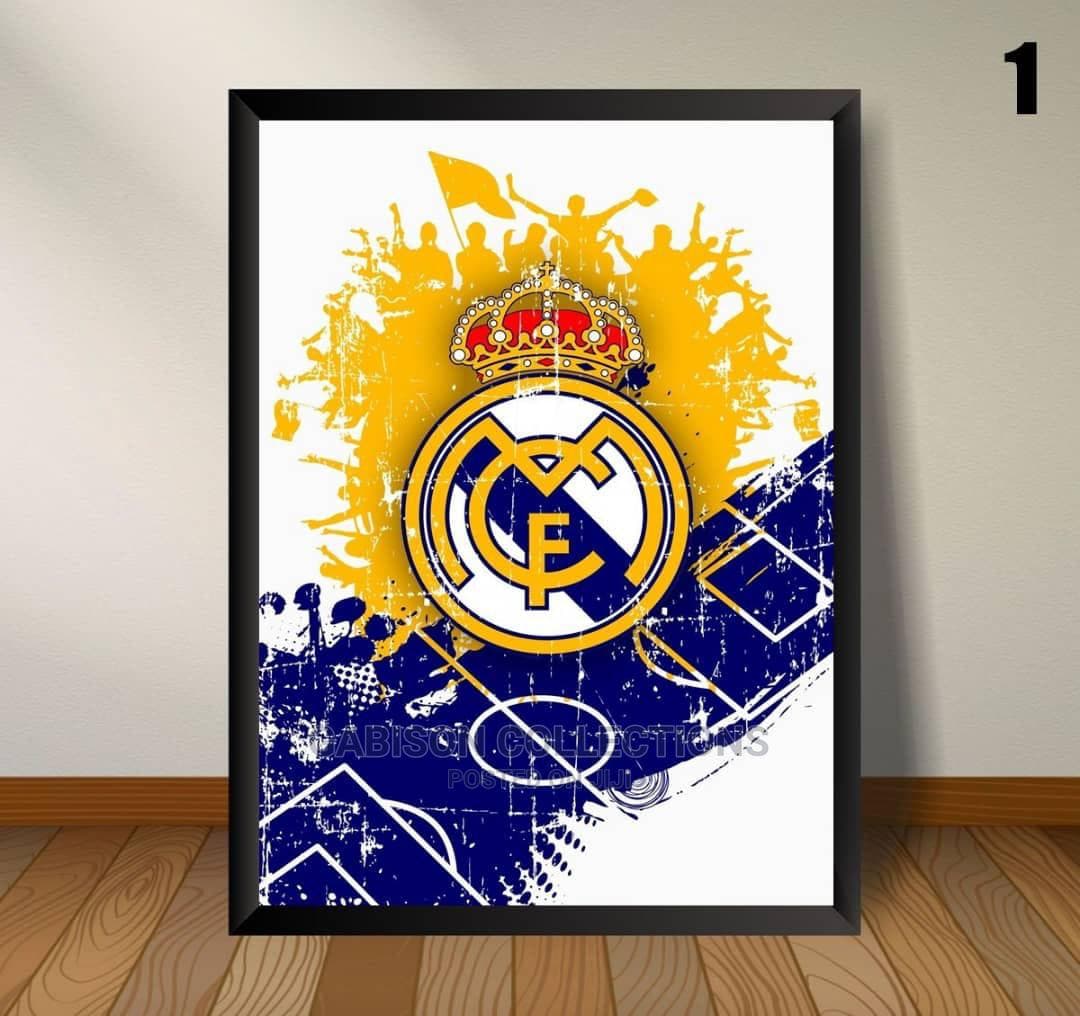 Real Madrid Framed Poster – Large