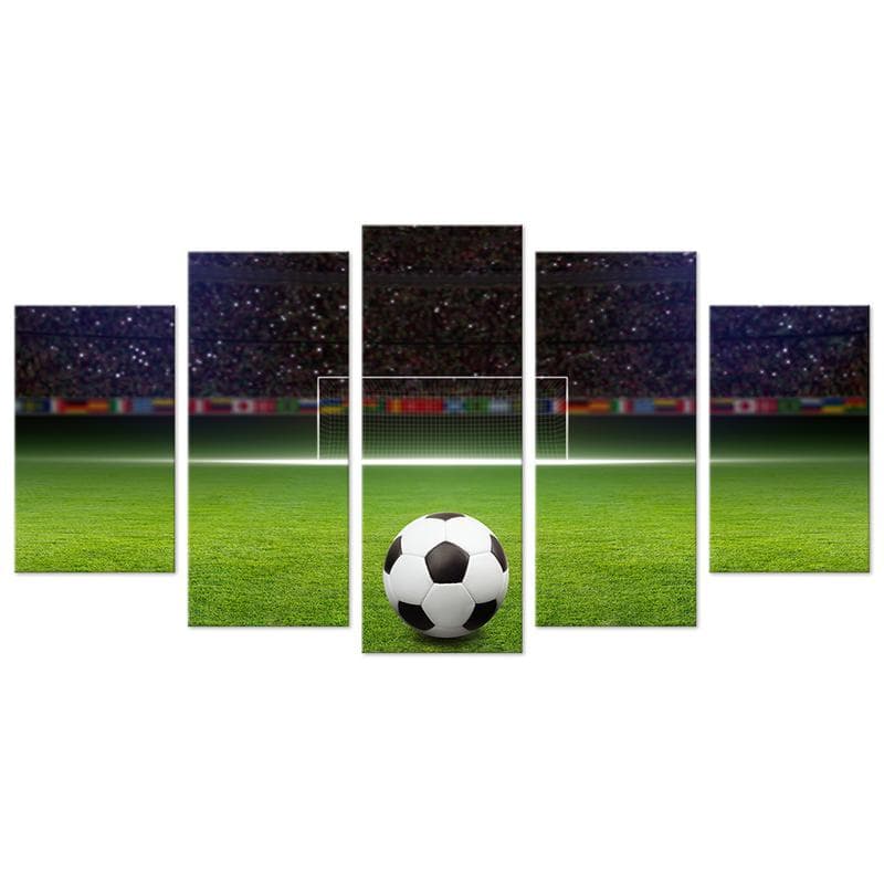 Football Stadium – 5-Panel Canvas