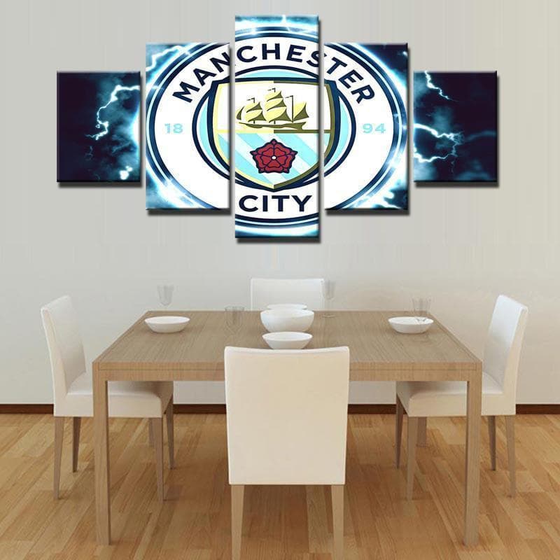 Manchester City – 5-Panel Canvas