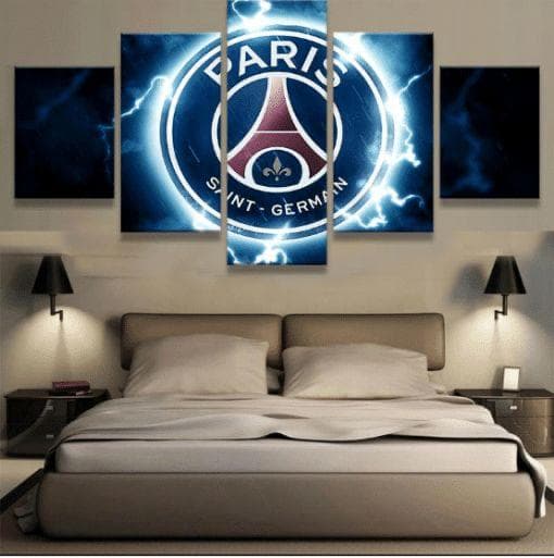 Paris Saint-Germain – 5-Panel Canvas